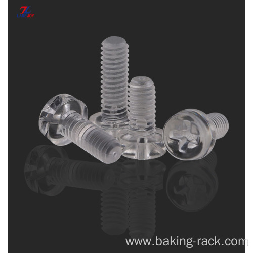 Acrylic Screw transparent plastic screw